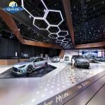 Long Span Prefabricated Steel Structure Showroom / Auto Showroom / Exhibition