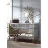 Buy cheap 9 Drawers Mirrored Storage Chest , American Style Mirrored Drawer Chest Set from wholesalers