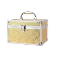Buy cheap Makeup Suitcase Cosmetic Box Makeup Nails Polish Case Mini Aluminum Durable product