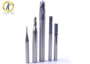 Buy cheap Anticorrosive Cnc Milling Machine Cutting Tools , Indexable Carbide End Mill 2 Flute from wholesalers
