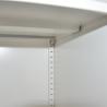 Buy cheap 0.5~1.2mm Thickness Metal Steel Library Bookshelves With Glass Door from wholesalers
