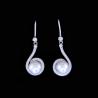 Buy cheap Plating Silver Pearl Earrings Stub / 925 Sample Freshwater Pearl Jewelry from wholesalers