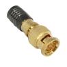 Buy cheap Copper and Golden Plated Compression BNC Male CCTV Coaxial Connector with a Pin from wholesalers