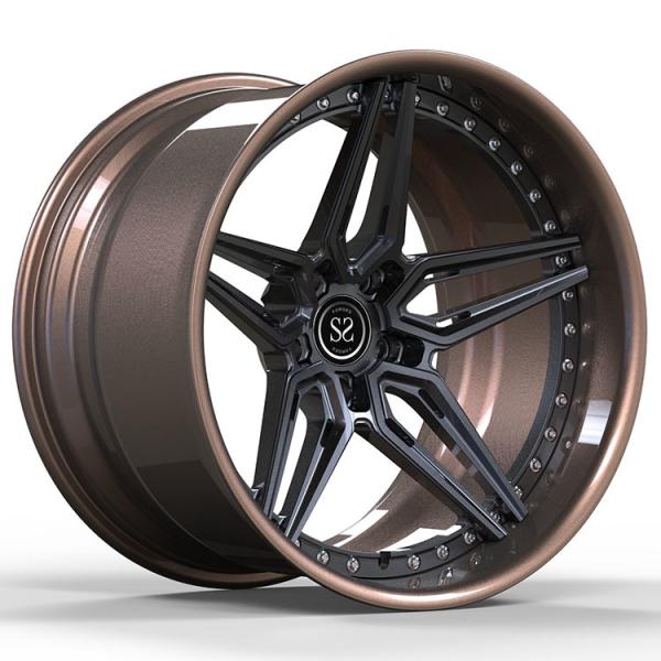 Buy cheap Custom 2PC Forged Aluminum Alloy Wheels Rims 22 Inch For Lamborghini Urus 1200kg from wholesalers