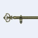 Customizable Curtain Rods With Accessories Iron Single Curtain Bracket For