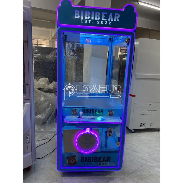 Coin Operated Games Luxury Full Transparent Crane Claw Machines Doll Vending Crane Claw Machines