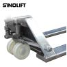 Buy cheap SINOLIFT NPS Handing Stainless Steel Hydraulic Pallet Truck Load Capacity 2500kg-3000kg from wholesalers