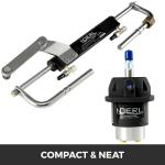 ISO 8m Pipe 90HP Hydraulic Outboard Steering System Helm