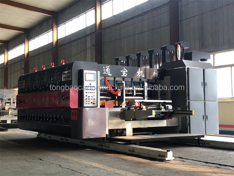 Single Color Flexo Printer Slotter Machine for 40000 KG Corrugated Carton Production