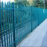 Buy cheap 2.1m D Section Steel Palisade Gates Galvanized / Powder Coated Surface Treatment from wholesalers