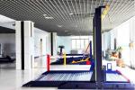 Motor Rope Drive Residential Car Parking Lifts PJS 2 Post Car Storage