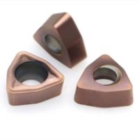 Buy cheap WCMX040208R-FN Carbide Cutting Indexable Drill Insert HRC 93 product