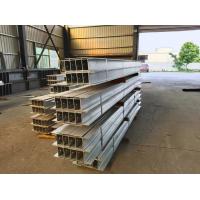 Buy cheap DIN JIS PFC Galvanised 100mm C Section Steel Beams For Outdoor product