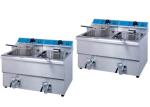 Durable Double Tank 8L 6.5kw Countertop Deep Fryer