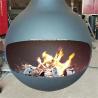 Buy cheap Hotel And Indoor Decorative Suspended Fireplace Wood Burning Steel Stove from wholesalers