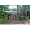 Buy cheap Powder Coated Steel Trellis Fence , Garden Palisade Fencing For Decoration from wholesalers