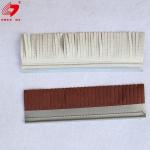 Aluminum Metal Bottom Silicone Strip Brush for Wooden Door