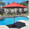 Buy cheap Red Pop Up Outdoor Patio Umbrella 2.5m Beach Umbrella For Swimming Pool from wholesalers