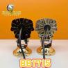 Buy cheap Aluminum Skull 12V 2 Eyes White Yellow Dual Color Flash Silvery Black For Motorcycle Mini Driving Light from wholesalers