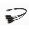 Buy cheap Black 28AWG 0.3 Meter 4PIN Aviation Connector Cable from wholesalers