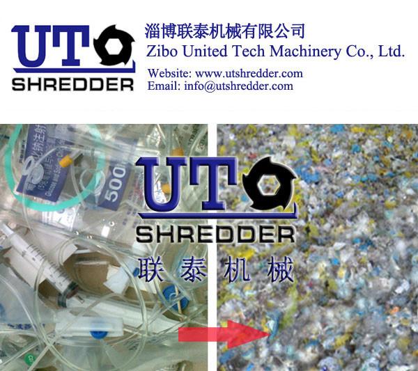 Medical Waste Shredder/Biomedical Waste Shredder/Double Shaft Shredder/high
