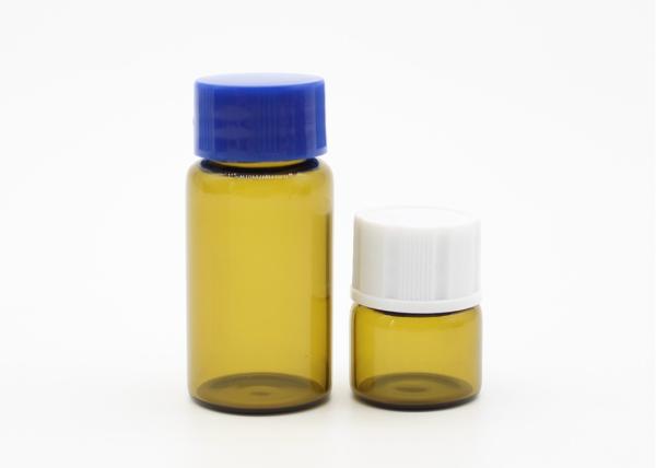 Buy cheap Screw Top Threaded Neck Glass Bottle Vial with Plastic Screw Caps from wholesalers