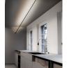 Buy cheap Suspended LED Skyline Linear Light Black White Wall Washer Stainless Steel 2835 COB LED Strip Profile from wholesalers