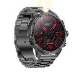 V99 Heart Rate Outdoor Smart Watch 1.85" Round Screen Sports Flashlight