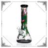 Buy cheap Green Eye Art Glass Bongs Hand Drawing 7mm Thickness Cigarette Shisha Hookah from wholesalers