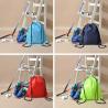 Buy cheap Gym Storage Nylon Drawstring Bag Backpack Riding Shoes Clothes Laundry Lingerie Travel Pouch from wholesalers