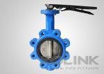 Lugged Butterfly Valve, Ductile Iron Resilient Seated Butterfly Valve API609