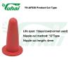 Buy cheap Flexible Animal Feeding Teats 32.8g Weight Round Shape 3mm Hole Dimension Red Color from wholesalers
