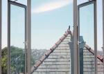 Non Thermal Break Powder Powder Coated Aluminium Windows Swing Prima Constructio