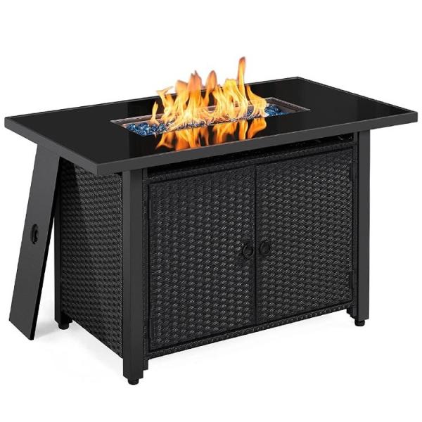 Buy cheap Customer Size Modern Outdoor Patio Portable Fireplace Table Top Gas Smokeless Fire Pit from wholesalers