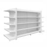 Buy cheap Grocery Store Display Racks / Metal Gondola Shelving For Supermarket Retail Store from wholesalers