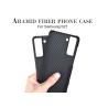 Buy cheap Samsung S21 Half Cover Aramid Fiber Phone Case Carbon Case from wholesalers