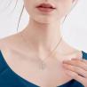 Buy cheap YASVITTI Heart Cat Necklace 925 Sterling Silver Cubic Zirconia Platinum Plated Cat Necklace Jewelry Wholesale Factory from wholesalers