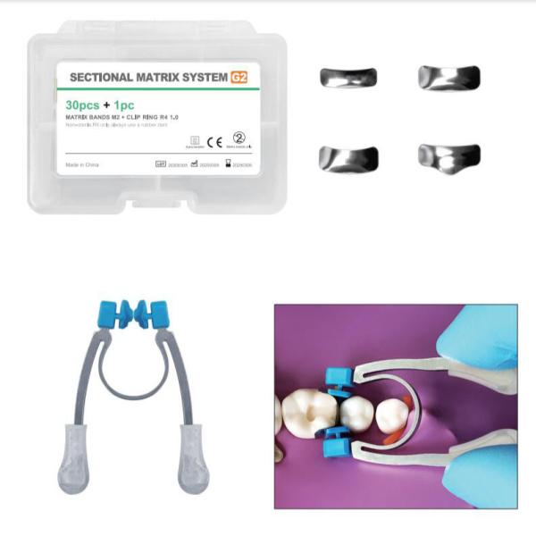 Buy cheap Universal Band Dental Sectional Matrix Holder In Dentistry G2 Autoclavable M2 Handheld Clamping Ring R4 from wholesalers