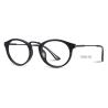 Buy cheap Fashionable Flexible Round Eye Parim Eyeglasses Frames / Metal Temple Eyeglass Frames from wholesalers