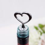 Wedding Gifts Heart Design Metal Bottle Stopper Favors