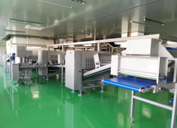 Buy cheap -40℃ Auto Freezing Tunnel Pastry Dough Laminator Machine For Croissant and sasuage roll from wholesalers