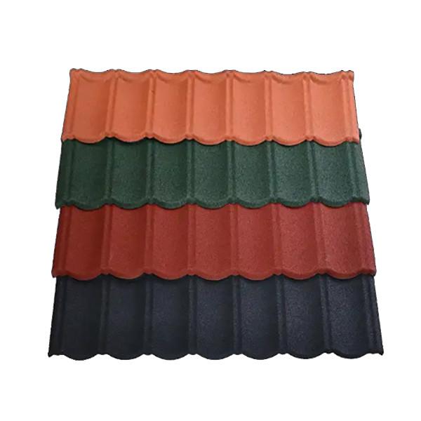 Buy cheap Heat Insulation Roofing Bond Stone Coated Roof Tile 1340X420mm Metal Roofing Kenya/New Zealand Quality from wholesalers