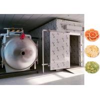 Buy cheap Stainless Steel Vacuum Freeze Drying Machine 200 KG/Batch product