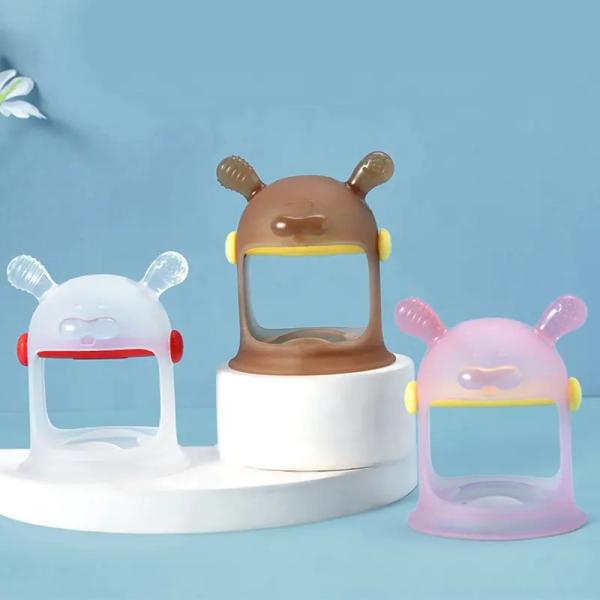 Buy cheap Washable Baby Rattle Silicone Sensory Toys BPA Free Harmless from wholesalers
