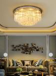 Crystal Lamp Round Living Room Lighting Atmosphere Room modern led ceiling