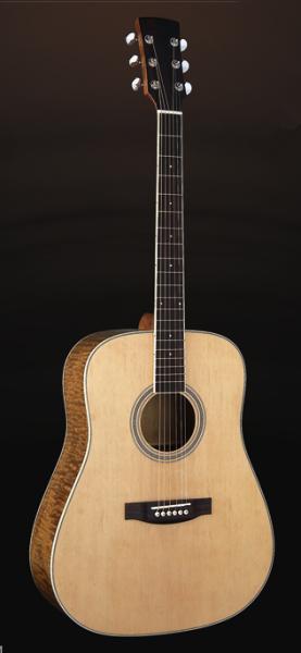 Buy cheap 41inch Good quality Particular Fraxinus rhynchophylla plywood acoustic guitar matt color wholesale AG54 from wholesalers