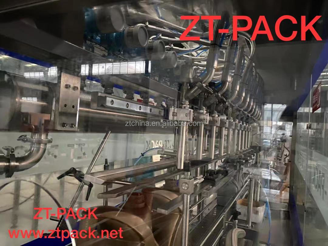 Vegetable Edible Oil Filling Machine For Sunflower Oil Production Packing Line
