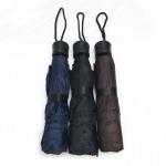 7 Steel Ribs Three Folding Compact Inverted Umbrella Small Size