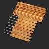 Buy cheap Bamboo Handle Crochet Hook Set Knitting Needles Stainless Steel Head Sewing Accessories from wholesalers