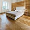 Buy cheap Living Room Engineered Oak Parquet Flooring Hungarian Point 510*92*15mm/4mm from wholesalers